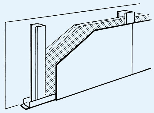 Lastra in cartongesso per isolamento acustico - R 1.2401 - Saint Gobain Rigips