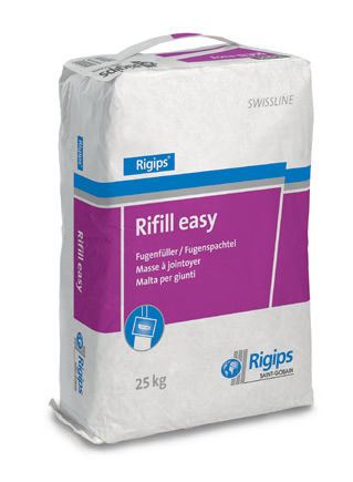 Intonaco di giunzione - SWISSLINE : RIFILL EASY - Saint Gobain Rigips - per parete / in gesso