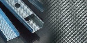 Profilo in alluminio - ULTRASTEEL™ - Saint Gobain Rigips - per parete