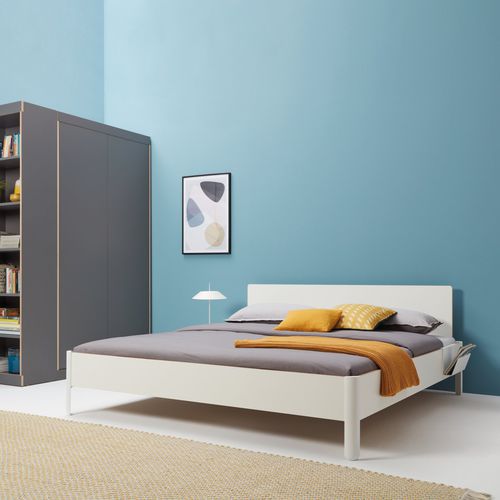 Letto matrimoniale - NAIT - Mueller Moebelwerkstätten - contemporaneo / in betulla / in compensato