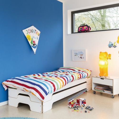 Letto matrimoniale - COMFORT  - Mueller Moebelwerkstätten - singolo / contemporaneo / combinato