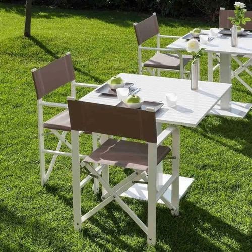 Sedia contemporanea - FEDRA - Crema Outdoor S.r.l. - da esterno / in tessuto / in tela