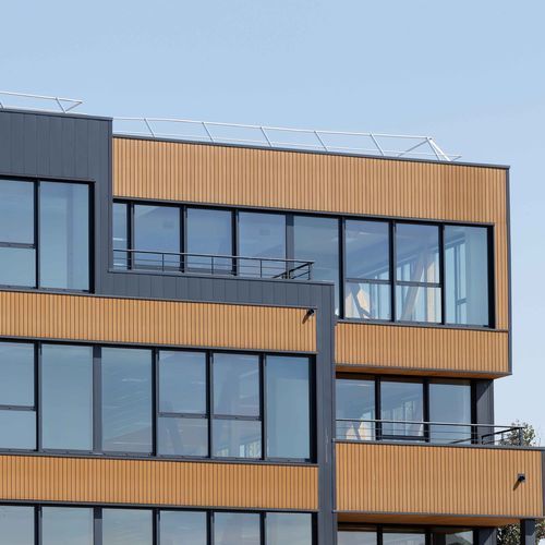 Rivestimento di facciata a base biologica - SMART 2, 4, 9 & 20 - NEOLIFE - a doghe / in fibra di legno / in legno composito