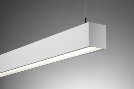 Luce a sospensione - MOD™ : 44 DIRECT - LiteControl - LED / lineare / in acciaio