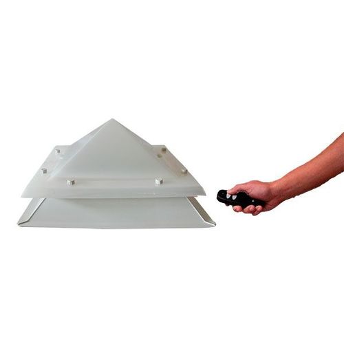 Lucernario per tetto - Plásticos y Claraboyas Matilla - per sistema di ventilazione / elettrico / con telecomando