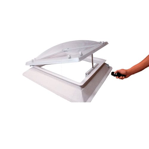 Lucernario per tetto piano - SOLAR - Plásticos y Claraboyas Matilla - per sistema di ventilazione / con cornice di supporto in lamiera / in PMMA