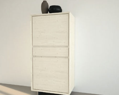 Credenza alta - ART.1498 - F.LLI MIRANDOLA SAS - contemporanea / in legno