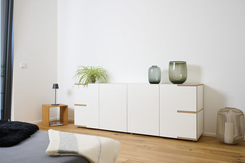 Credenza alta - stau - Tojo - design minimalista / in MDF / non specificato