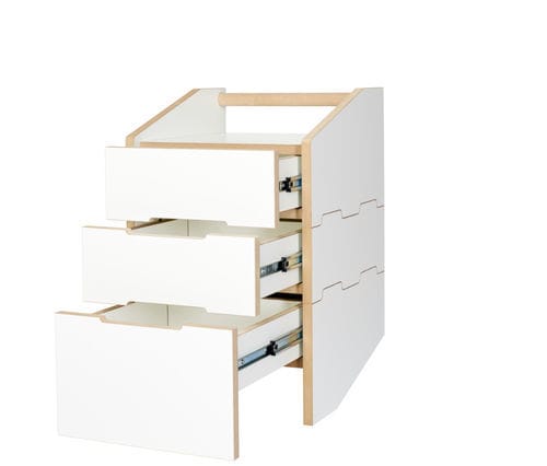 Mobiletto a rotelle interno - Tojo cargo - Tojo - per ufficio / per camera da letto