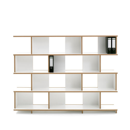 Scaffale modulare - STELL - Tojo - contemporaneo / in MDF / bianco