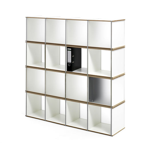 Scaffale modulare - AKTENPACK - Tojo - contemporaneo / in vetro