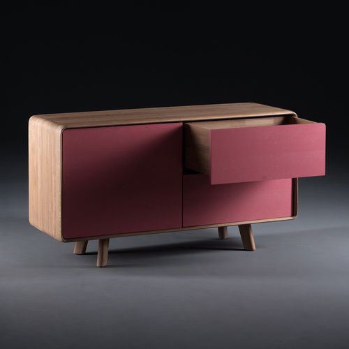 Credenza contemporanea - NEVA - Artisan Solid Wood Furniture - in rovere / in noce / in legno massiccio