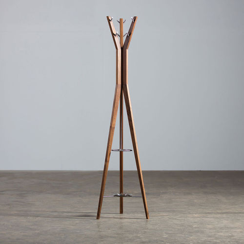 Appendiabiti da terra - HANNY - Artisan Solid Wood Furniture - contemporaneo / in rovere / in noce