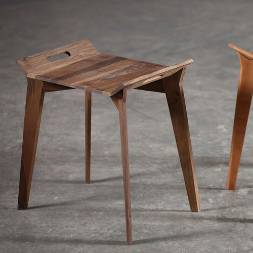 Tavolo d'appoggio contemporaneo - TANZ - Artisan Solid Wood Furniture - in rovere / in noce / in ciliegio