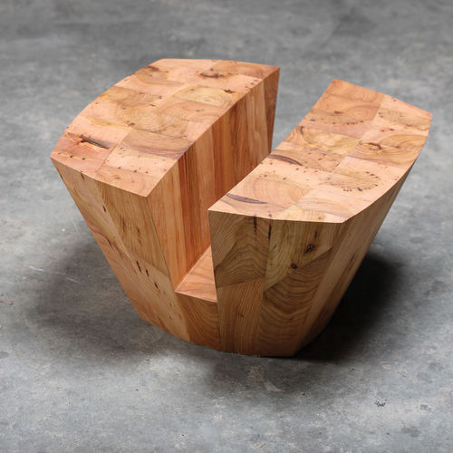 Tavolino basso contemporaneo - KART - Artisan Solid Wood Furniture - in rovere / in noce / in ciliegio