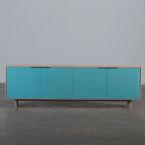 Credenza contemporanea - INVITO - Artisan Solid Wood Furniture - in rovere / in noce / in legno massiccio