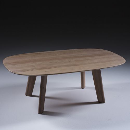 Tavolino basso contemporaneo - LUC - Artisan Solid Wood Furniture - in rovere / in noce / in ciliegio