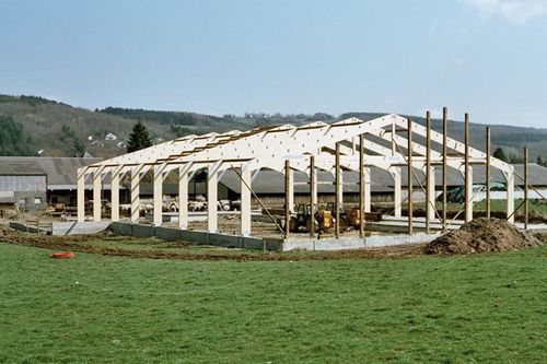 Portale in legno lamellare - RENDEUX  - Artbois SA