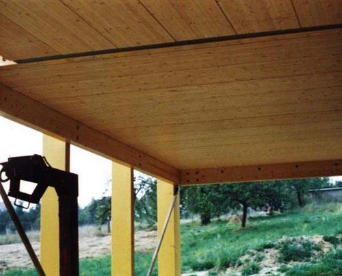 Trave in legno lamellare - ARCOL - Artbois SA - a sezione rettangolare / per solaio / per carpenteria