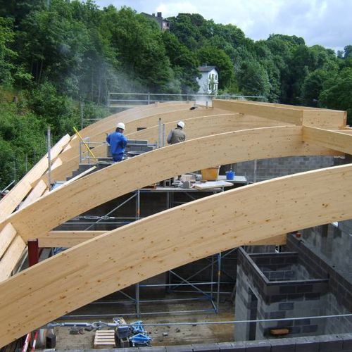 Trave Legno Lamellare 8x8x150cm - Pino Per Costruzioni Esterni Come Gazebi, Tettoie E Strutture Giardino - Foto 2