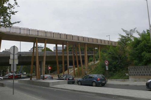 Ponte in legno lamellare - DELTA - Artbois SA - a travi / pedonale / prefabbricato