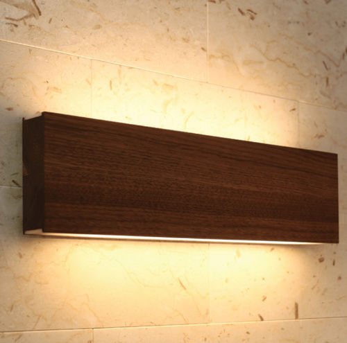 Applique contemporanea - LED120 - Tunto - da esterno / in rovere / in noce