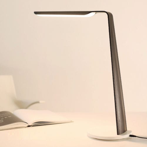 Lampada da tavolo - SWAN & IQ - Tunto - in legno / contemporanea / con cavo