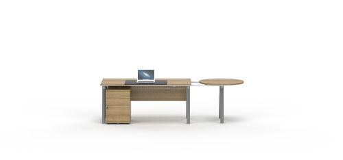 Tavolo da lavoro contemporaneo - CROSSOVER - Senator - in legno / allungabile / professionale