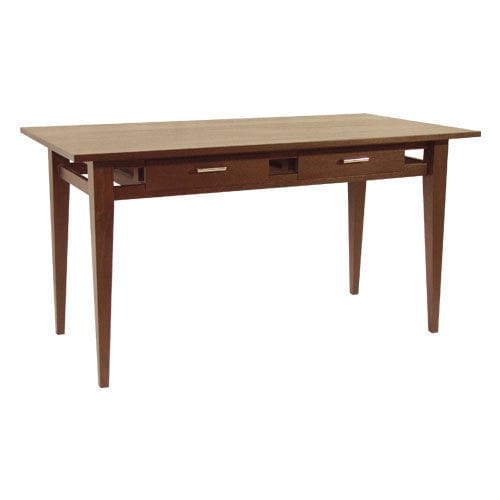 Scrivania contemporanea - BASIC : C.D5 - WARISAN - in mogano / in teak / con 4 gambe