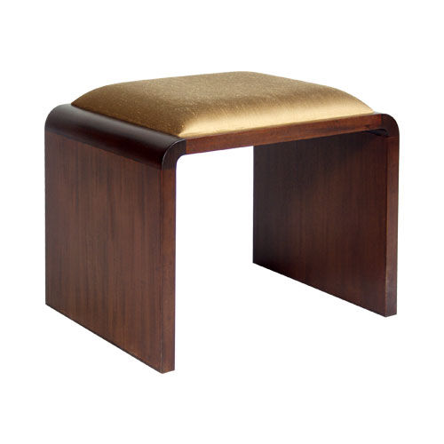 Sgabello contemporaneo - AMALFI : C.SL30 - WARISAN - con supporto in legno / imbottito / dorato