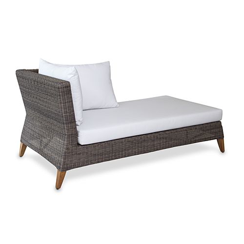 Dormeuse contemporanea - SHELLY : G.CH69 - WARISAN - in rattan / da giardino