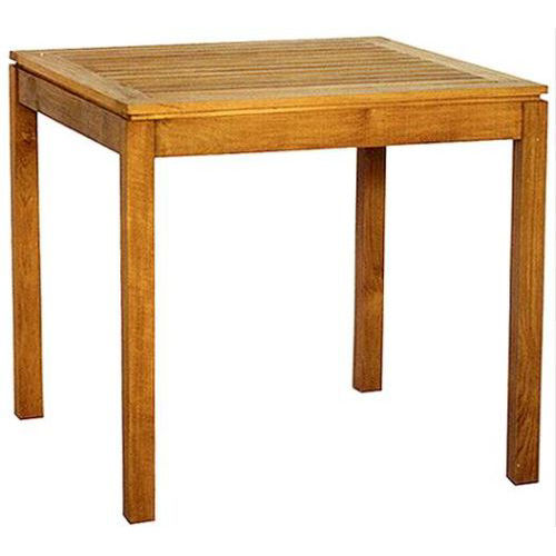 Tavolo contemporaneo - BEVEL : G.T4 - WARISAN - in teak / rettangolare / da giardino