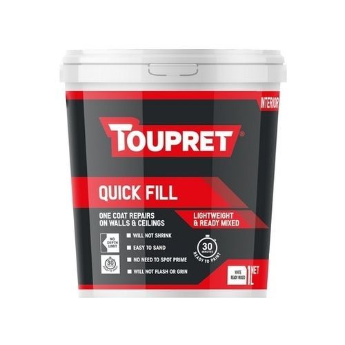 Intonaco sigillante - QUICK FILL - TOUPRET - da interno / per cartongesso / per mattoni
