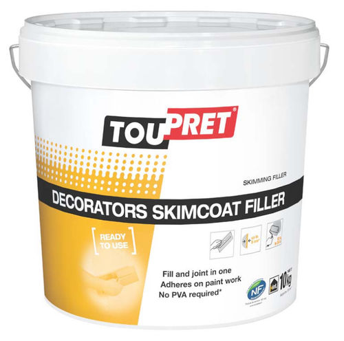Intonaco decorativo - SKIMCOAT  - TOUPRET - sigillante / da interno / per cartongesso