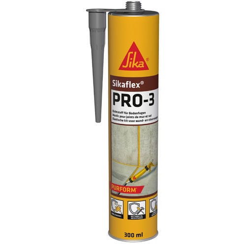 Mastice elastico - Sikaflex® PRO-3 Purform® - Sika France SAS - a base di poliuretano / per impermeabilità / per calcestruzzo