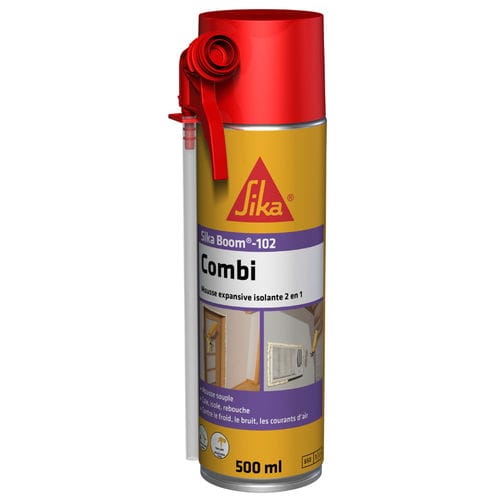 Isolante termo-acustico - Boom®-102 Combi - Sika France SAS - in schiuma di poliuretano / in schiuma / per interni