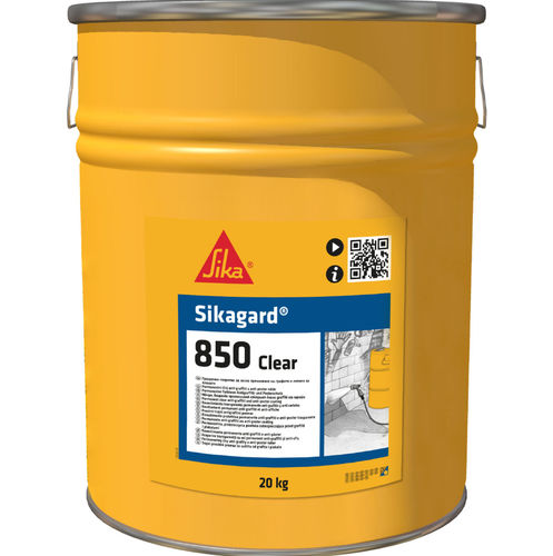 Trattamento di protezione liquido - Sikagard®-850 Clear - Sika France SAS - traspirante / per esterni / trasparente