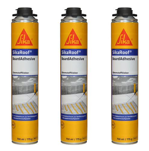 Colla a base di poliuretano - SikaRoof® - Sika France SAS - per legno / per calcestruzzo / per pannelli isolanti
