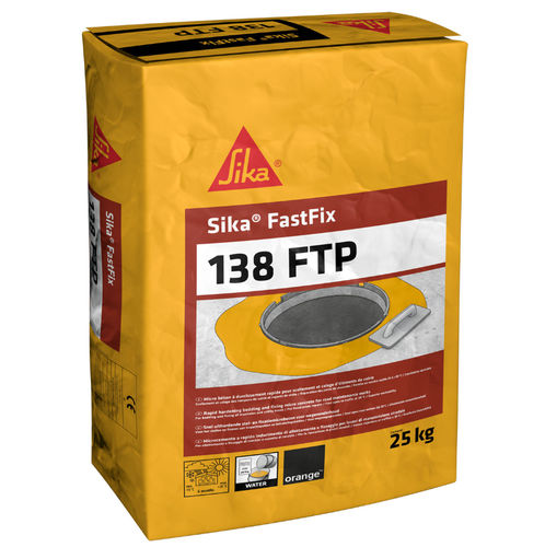 Microcemento per esterni - Sika FastFix®-138 FTP - Sika France SAS - per strade / per lavori stradali / aspetto calcestruzzo cerato