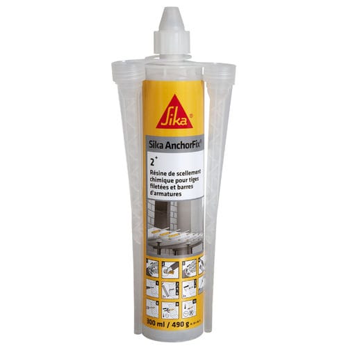 Colla a base di resina - Sika AnchorFix®-2+ - Sika France SAS - epossidica / per metallo / per calcestruzzo