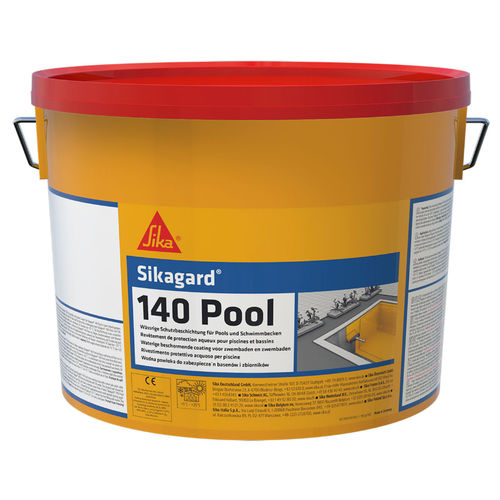 Pittura di protezione - Sikagard&reg;-140 - Sika France SAS - da esterno / indoor / per piscina