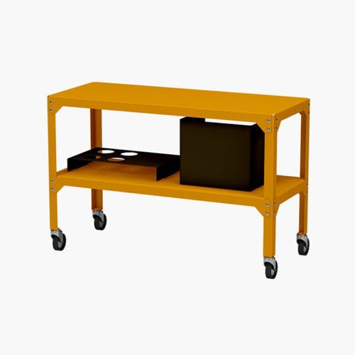 Carrello di servizio - HEGOA - Matière Grise - contract / in acciaio galvanizzato