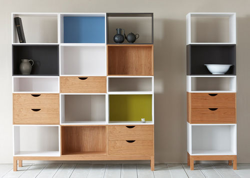 Libreria modulare - VIGO - PINCH - contemporanea / in legno / in legno laccato