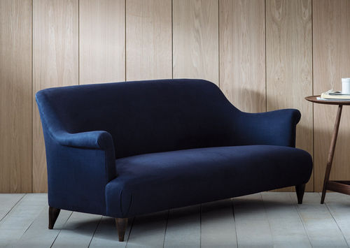 Divano classico - GODDARD - PINCH - in tessuto / blu / 3 posti