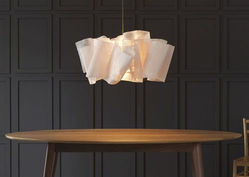 Lampada a sospensione - ANDERS - PINCH - in tessuto / design originale / con cavo