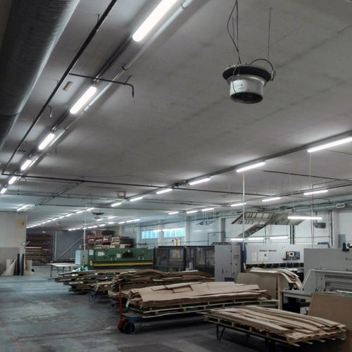Luce da incasso a soffitto - COMPACT - CARANDINI - LED / lineare / IP66
