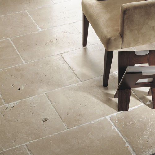 Piastrella in marmo - TRAVERTINE TUMBLED - Alteret Cerámicas - in pietra naturale / in travertino / anticato