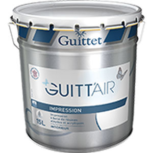 Primer per muratura - GUITT'AIR IMPRESSION - GUITTET - acrilico / indoor / a bassa emissione di COV