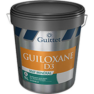 Intonaco di protezione - GUILOXANE D3 - GUITTET - per esterni / per facciata / silossanico