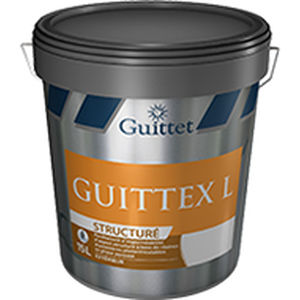 Intonaco di impermeabilizzazione - GUITTEX L STRUCTURÉ - GUITTET - per facciata / per muro / a base d'acqua